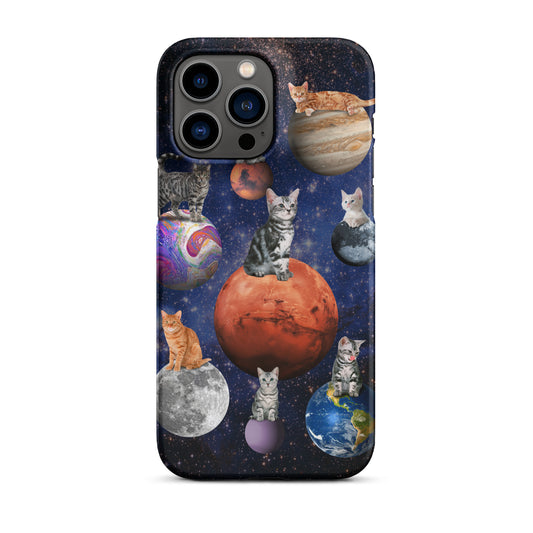 Masters of the Galaxy Cat Snap case for iPhone®