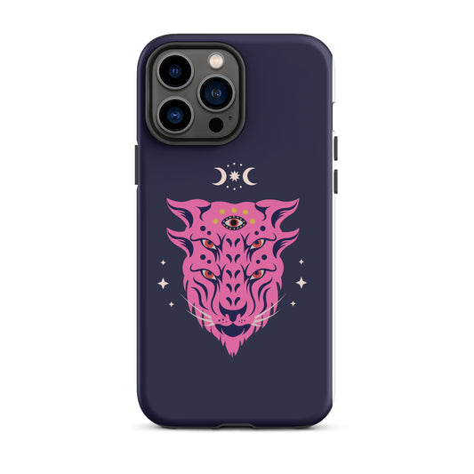 Dark Purple Not your Pussycat Tough Case for iPhone®